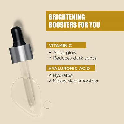 The Man Company Vitamin C Face Serum - Hyaluronic Acid Boosts Collagen Evens Skin Tone 30ml - Face Creams