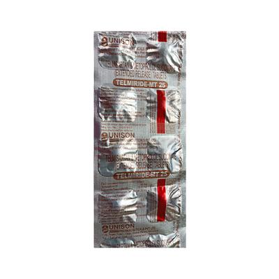 Telmiride MT 25mg Tablet 10'S - Hypertension-Ana