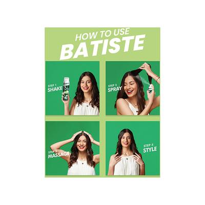 Batiste Naturally Coconut Hemp Dry Shampoo 200 ml - Dry Shampoos & Conditioners
