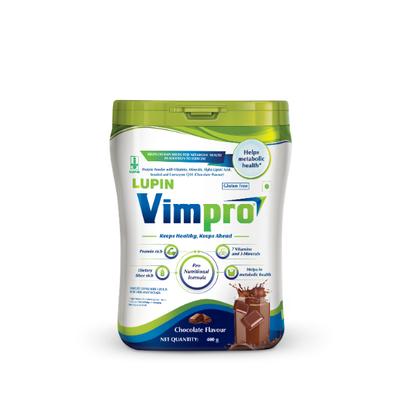 Lupin Vimpro Protein Powder - Chocolate Flavour 400 g (N) - Protein Drink