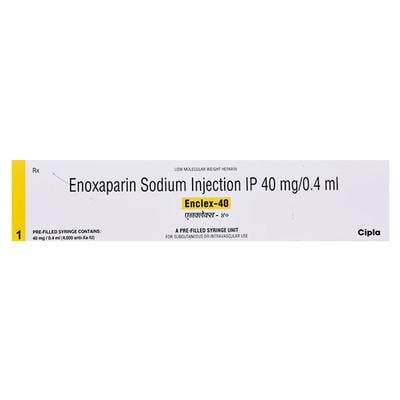 Enclex 40mg Injection(Pfs) 0.4ml - Blood Clot-Ant