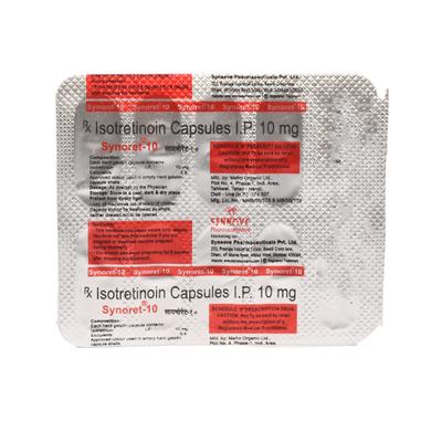 SYNORET 10 Capsule 10's - Acne-Acn