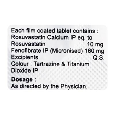 ROSEVAST F 10 Tablet 10's - Hypertension-Bet