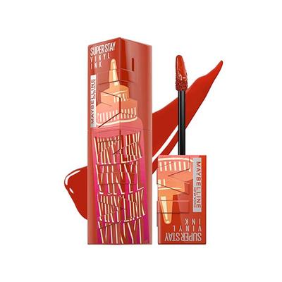 Maybelline New York Superstay Vinyl Ink - Longwear Shine Lip Color, Siracha 4.2 gm - Liquid Lipsticks
