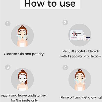 Professional O3+ Meladerm Vitamin C Gel Bleach 96 gm - Face Gels