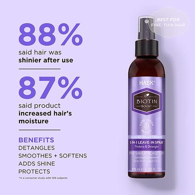 Hask Biotin Boost 5 In 1 Leave In Spray 175 ml - Hair Sprays & Mists
