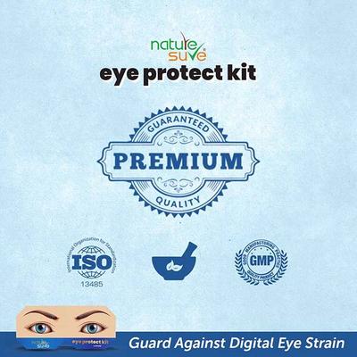 Nature Sure Large Eye Protect Kit for Digital Eye Strain in Men & Women - 1 Pack 1's - Eye Masks