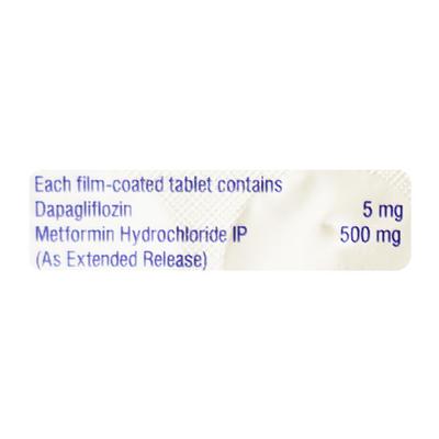 DAPABITE M 5/500 Tablet 10's - Diabetes-Ant