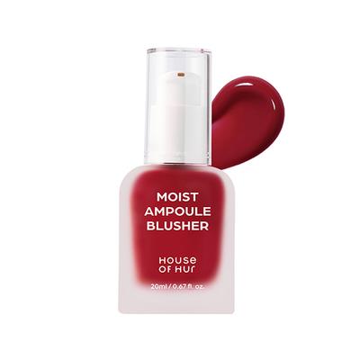 House of Hur Moist Ampoule Blusher 09 Ruby Red 20 ml - Blushes