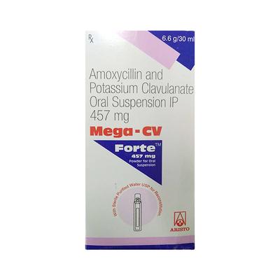 MEGA CV FORTE 457mg Oral Suspension 30ml - Bacterial Infections-Pen