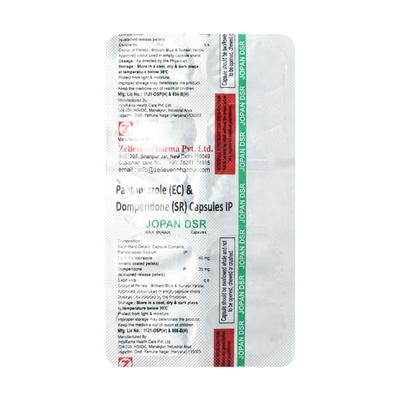 Jopan DSR Capsule 10'S - Ulcer/Reflux/Flatulence-Aaa