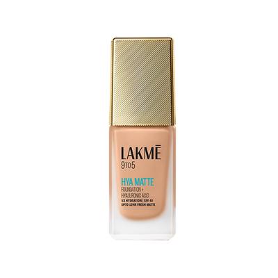 Lakme 9To5 Hya Matte Foundation + Hyaluronic Acid Warm Natural 25 ml - Foundation