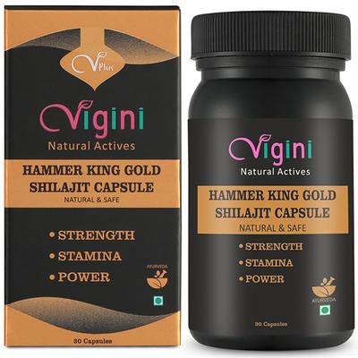 Vigini Hammer King Gold Shilajit Capsule 30's - Sexual Healthcare