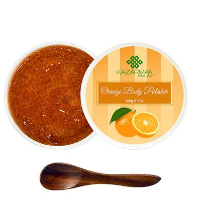 Kazarmaa Orange Body Polisher Exfoliating Body Scrub 250 gm - Scrubs & Exfoliants