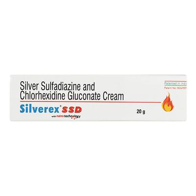 SILVEREX SSD Cream 20gm - Skin Infections-Toa