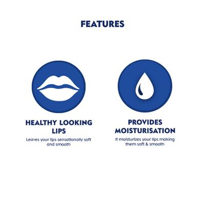 Nivea Berry Shine Caring Lip Balm 4.8 gm - Lip Balms