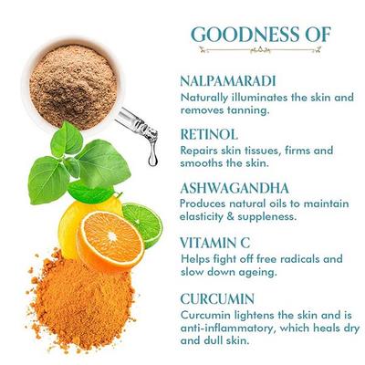 TAC The Ayurveda Co. Nalpamaradi & Curcumin with Natural Retinol Night Cream 50 gm - Personal Care (Ayush)
