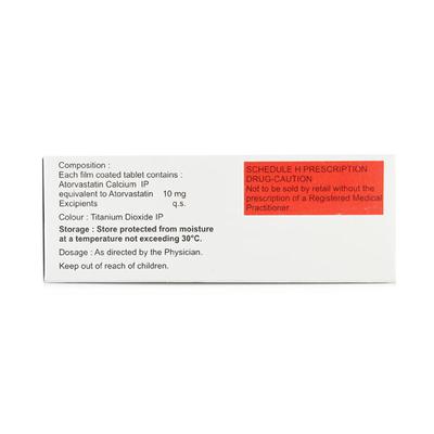 LIPIKIND 10mg Tablet 15's - High Cholesterol-Dys
