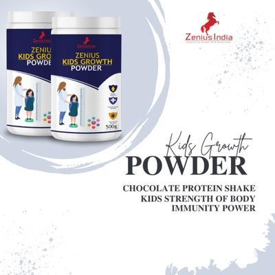 Zenius Kids Growth Powder 500 g - Kids Nutrition