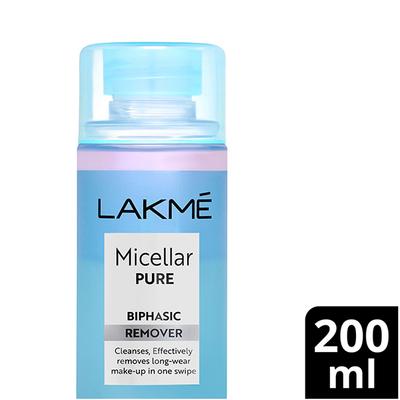 Lakme Bi-Phasic Remover for Makeup Removal 200 ml - Make Up Removers