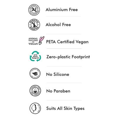 mCaffeine 5% AHA Underarm Roll On - Lactic Acid & Fresh Coffee Deodarant, Prevents Odour & Pigmentation 50 ml - Women Deodorants/Roll-Ons