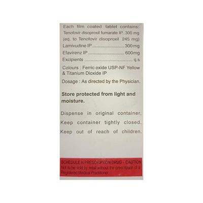 Tenolam E Tablet 30'S - Viral infections-Ant