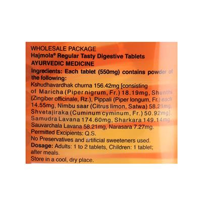 Dabur Hajmola Regular Digestive Tablets 170's - Digestive Care