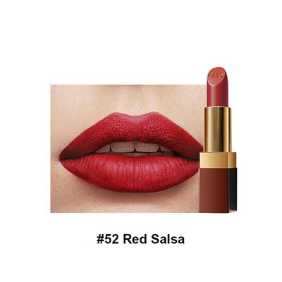 Charmacy Milano Soft Satin Matte Lipstick (Red Salsa) 3.8 gm - Lipsticks