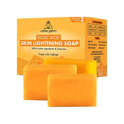 UrbanGabru Kojic Acid Skin Lightening Soap 3's - Soaps