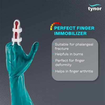 Tynor Finger Cot - Silver (L) 1's - Hand/Wrist Supports