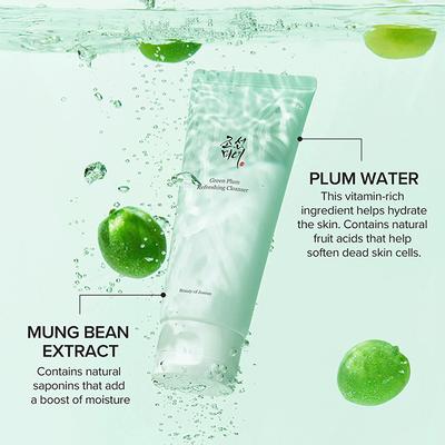 Beauty Of Joseon Green Plum Refreshing Cleanser 100 ml - Face Wash & Cleansers