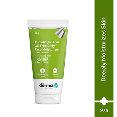 The Derma Co. 1 Percent Salicylic Acid OilFree Face Moisturizer 50 gm - Bb & Cc Creams