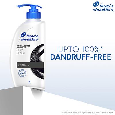 Head and Shoulders Silky Black Anti Dandruff Shampoo 650ml - Shampoos