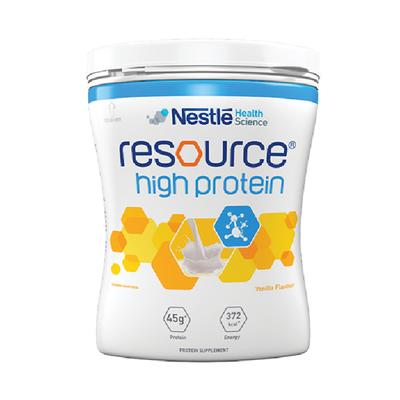 Nestle Resource High Protein Powder - Vanilla Flavour 200 gm (Refill Pack) - Protein Drink
