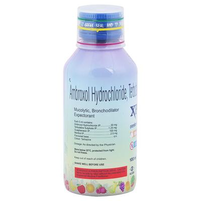 Xpect B Sugar Free Mixed Fruit Flavour Expectorant 100ml - Cough And Cold-Cou