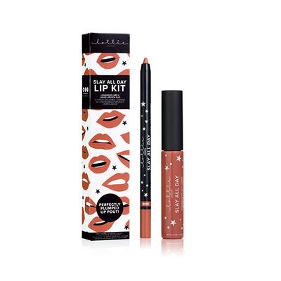 Lottie London ALL DAY LIP KIT- LONGWEAR MATTE LIQUID LIP & LINER KIT Boss 1's - Liquid Lipsticks