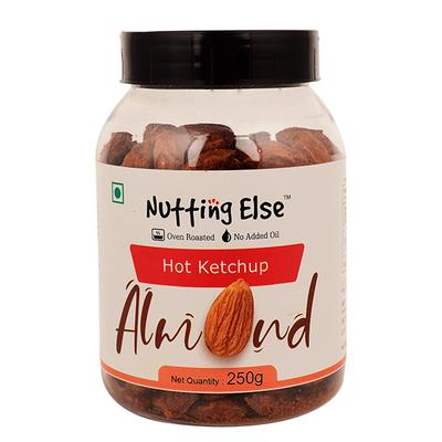 Nutting Else Hot Ketchup Almond 250 gm - Nutritional Bars