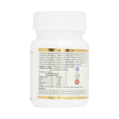 FORELACT COW COLOSTRUM 500mg Capsule 30's - Supplements-Sup