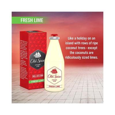 Old Spice After Shave Lotion - (Fresh Lime) 50 ml - Aftershave Lotion