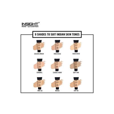 Insight Cosmetics Make Up Essentials Stay Matte Liquid Foundation - 02 Rose Beige 30ml - Foundation