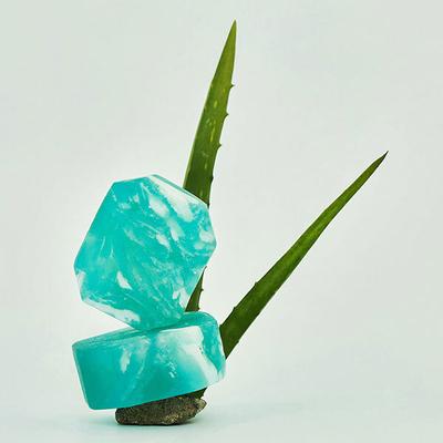 Cosmos by Bewakoof Gemstone with Aventurine Marine-Anti Aging & Moisturising 125 gm - Soaps