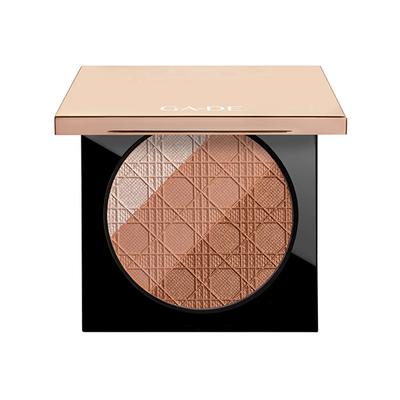 Ga-De Glow Fx Natural Face Palette Palette Naturelle Visage 135 Cool + Cozy 12gm - Highlighters & Illuminators