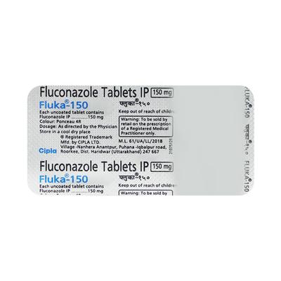 Fluka 150mg Tablet 1's - Fungal Infections-Anf