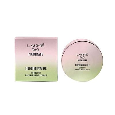 Lakme 9 to 5 Naturale Finishing Powder Infused with Aloe Vera & Green Tea Extract 8gm - Loose Powder