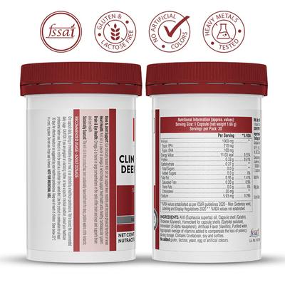 Swisse Ultiboost Clinical Strength Deep Sea Krill Oil Capsules 30's - Calcium And Minerals