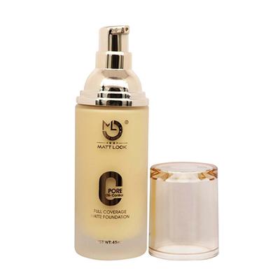 Matt Look Zero Pore Oil Control Full Coverage Matte Foundation, Ivory 45 ml - Foundation
