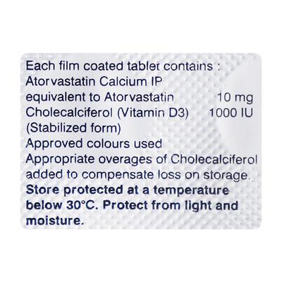 Tonact D 10mg Tablet 10'S - High Cholesterol-Dys