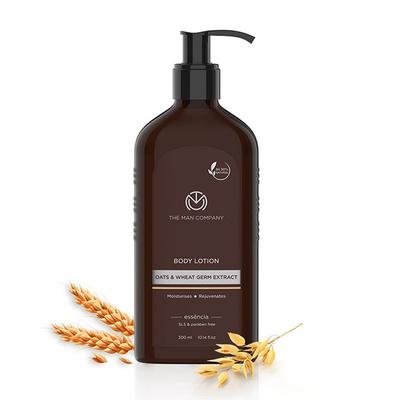The Man Company Body Lotion - Oats & Wheat Germ Extract 420 ml - Lotions & Creams