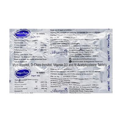 Oosure Forte Tablet 10'S - Supplements-Vam