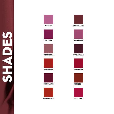 SUGAR Cosmetics Mettle Liquid Lipstick - 01 Lyra (Cool Toned Plum) 7 gm - Liquid Lipsticks